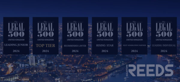 Top Tier Law Firm - Reeds Solicitors - Legal500